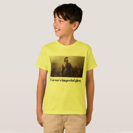 Camiseta Glória imperial de César amarelo