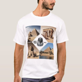 Camiseta "Glórias de Civilizações: Maravilhas do Passado e