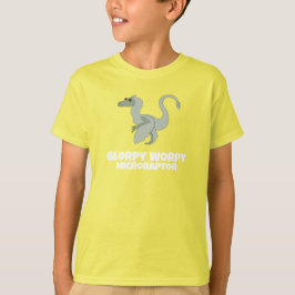 Camiseta Glorpy Worpy Microraptor Dino