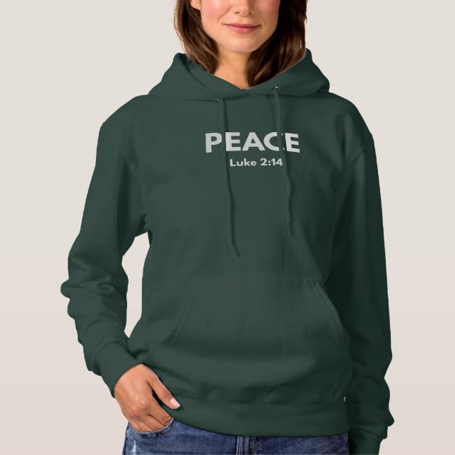 Camiseta Glory to God. Peace on Earth (Frente)