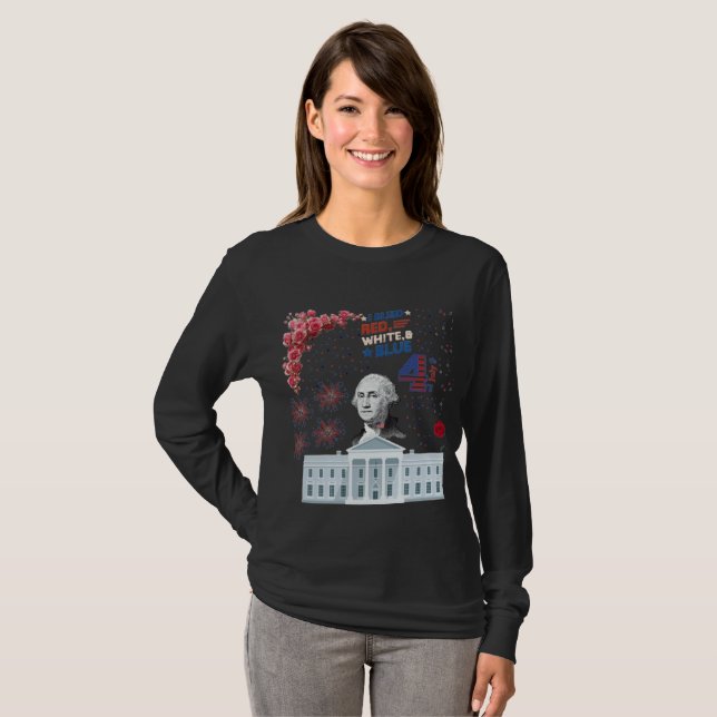 Camiseta Glory Under the Stars preto (Frente Completa)