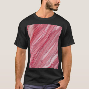 Camiseta Glossy Nail Polonês: Fundo Texturizado