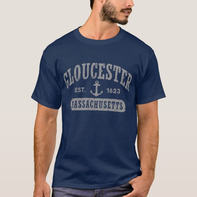 Camiseta Gloucester Massachusetts (Frente)