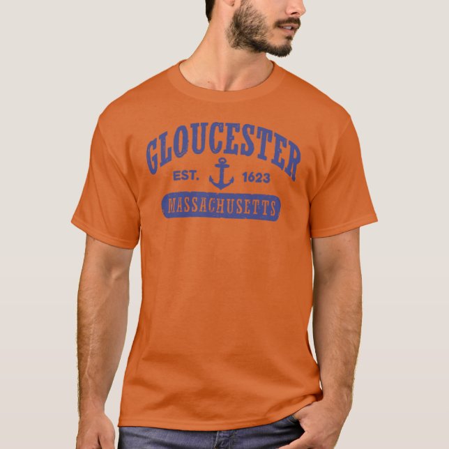 Camiseta Gloucester Massachusetts 2 (Frente)