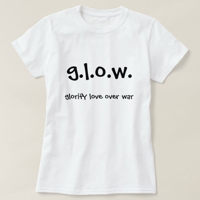 Camiseta Glow (Frente do Design)