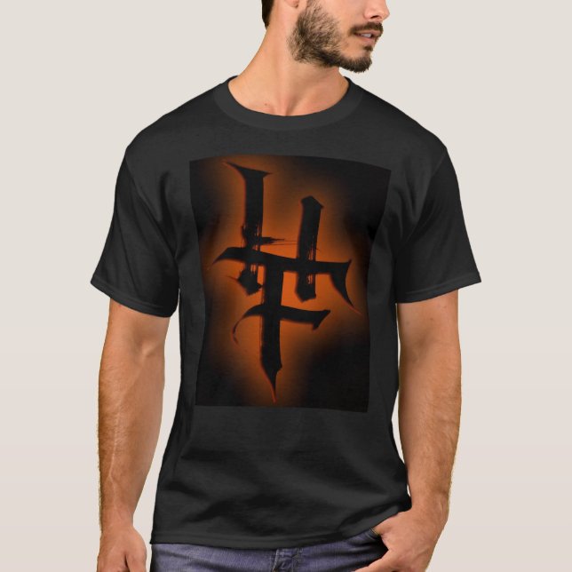 Camiseta glowing  HF  LOGO (Frente)