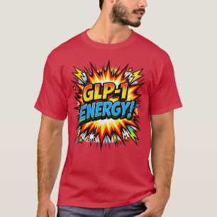 Camiseta GLP-1 Energia Comic Pop Art