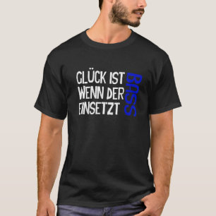Camiseta Glück Wenn Bass Insere Músicos Cantores Corais Pec