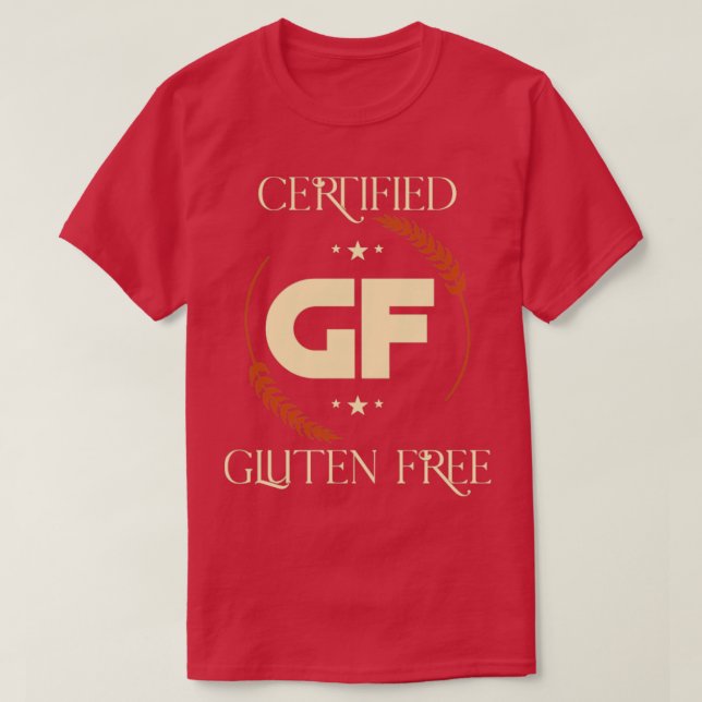 Camiseta Gluten Free Diet Comating Gluten Free (Frente do Design)