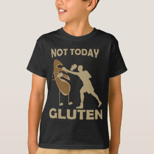 Camiseta Gluten Free Engraçado Hoje Não Gluten