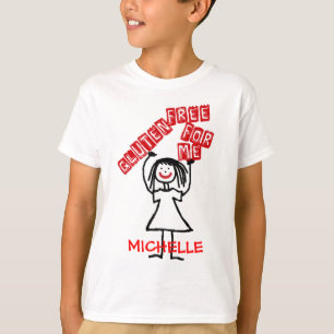 Camiseta Gluten Free For Me Girl