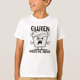 Camiseta Gluten Me Deixa Irritado