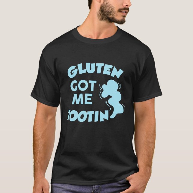 Camiseta Gluten Me Fez Brincar (Frente)