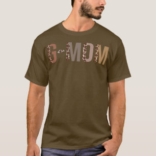 Camiseta Gma Leopard Imprime Mãe Dia de as mães Engraçado G