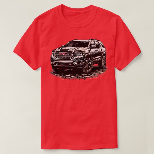 Camiseta GMC Acadia 8 (Frente do Design)
