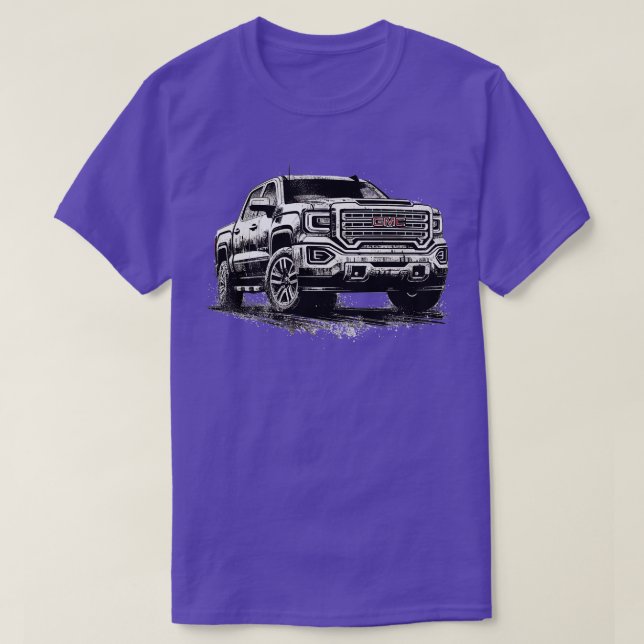 Camiseta GMC Sierra 15 (Frente do Design)
