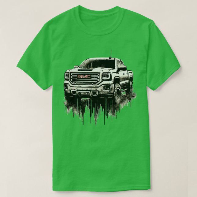 Camiseta GMC Sierra 20 (Frente do Design)