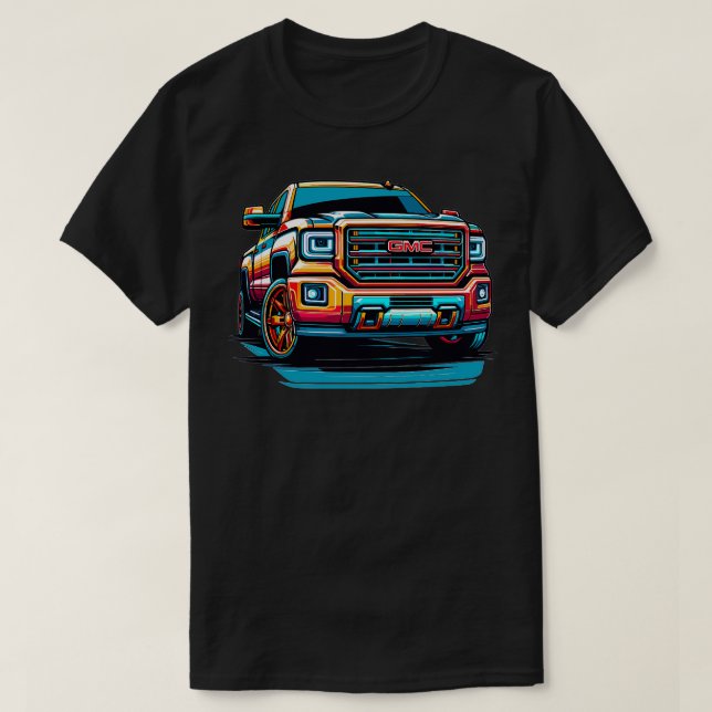 Camiseta GMC Sierra 6 (Frente do Design)