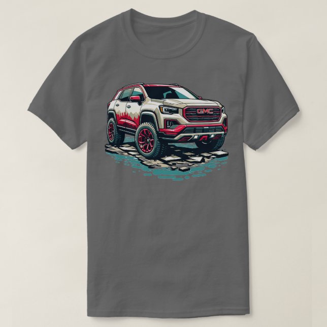 Camiseta GMC Terrain 8 (Frente do Design)