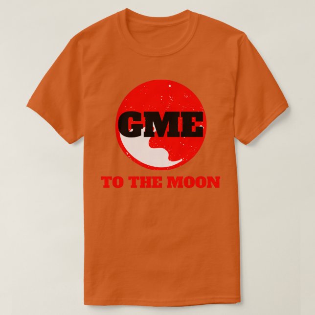 Camiseta GME Para A Lua 2 (Frente do Design)