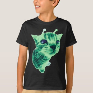 Camiseta Gnarp Cat Bobo Alienígena Cat Memória Brainrot Mem