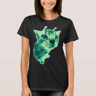 Camiseta Gnarp Cat Bobo Alienígena Cat Memória Brainrot Mem