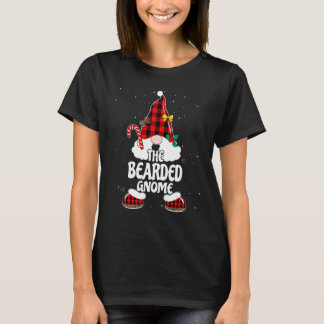 Camiseta Gnome Barbudo Xadrez Búfalo Correspondente Família