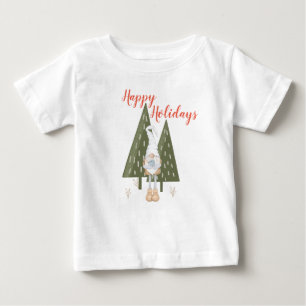 Camiseta Gnome de Inverno Feliz Natal Combinando