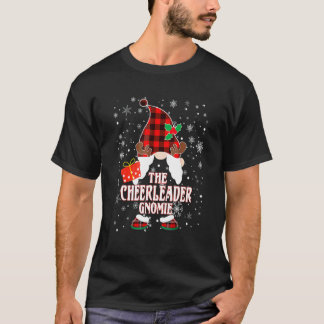 Camiseta Gnome de Líder de Torcida Xadrez de Búfalo Família