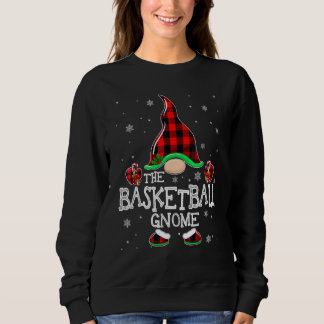 Camiseta Gnome do Basquete Xadrez de Búfalo Família Corresp