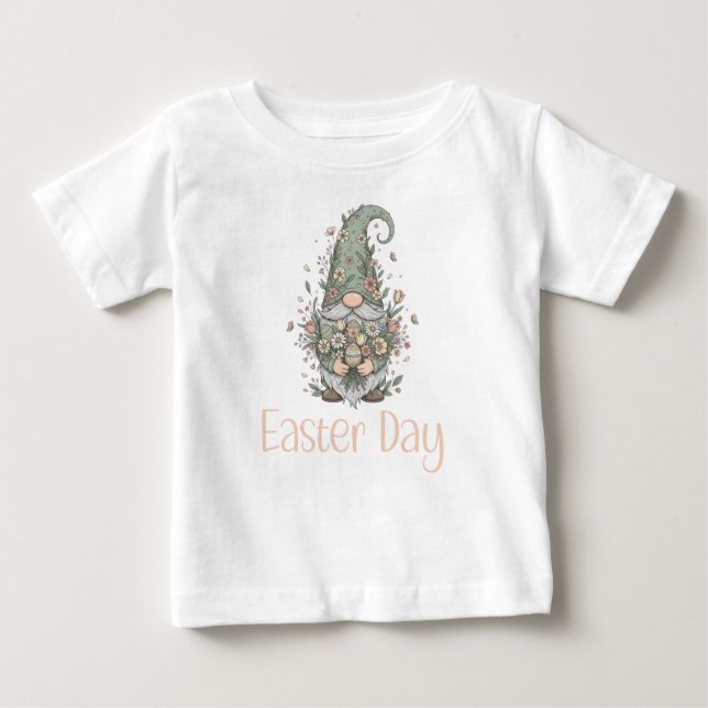 Camiseta Gnome do Dia de Páscoa (Frente)