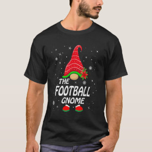 Camiseta Gnome do Futebol Xadrez de Búfalo Família Correspo