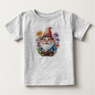Camiseta Gnome E Flores 1