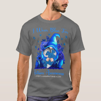 Camiseta Gnome I Veste Azul Para Sensibilização Autista