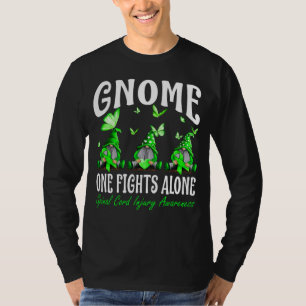 Camiseta Gnome One combate sozinho lesões na medula espinha