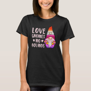 Camiseta Gnome, Orgulho LGBT Lésbica, Cores Lésbicas