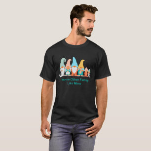 Camiseta Gnome Outra Família Como A Minha Família Gnomo U