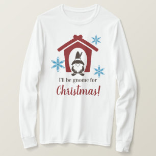 Camiseta Gnome para Cores Personalizadas de Natal
