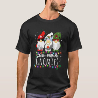 Camiseta Gnome Relaxando Com Meus Gnomos