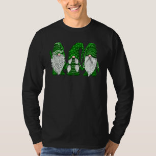 Camiseta Gnome Rua Patrick Day Irish Green Saint Patrick Lu