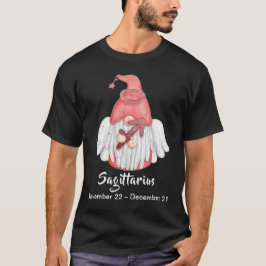Camiseta Gnome Sagittarius - Sinal de Astrologia Angel Unis