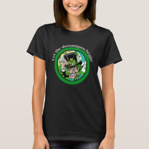 Camiseta Gnome St Patrick Feliz Dia de São Patrício Decora