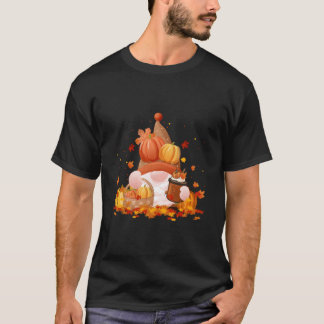 Camiseta Gnomes Fall Autumn Gnome Pumpkin Spice Thanksgivin