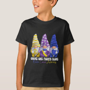 Camiseta Gnomias Engraçadas Bladder Cancer Conscientização