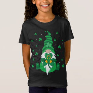 Camiseta Gnomie Gnomie Cute Snowflake Pai de inverno Gnomo