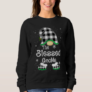 Camiseta Gnomo Abençoado Xadrez de Búfalo Família Correspon