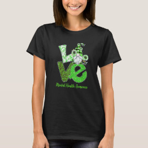Camiseta Gnomo Amor Conscientização da Saúde Mental Faixa V