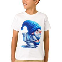 Gnomo Aproveitando Seu Tempo De Banheiro Um Moment