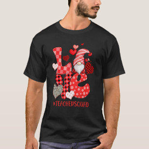Camiseta Gnomo Bonito Adorava Xadrez-Leopardo Esquadrão de