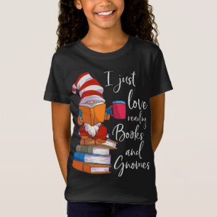 Camiseta Gnomo Book Lover Club Gnomo Lover